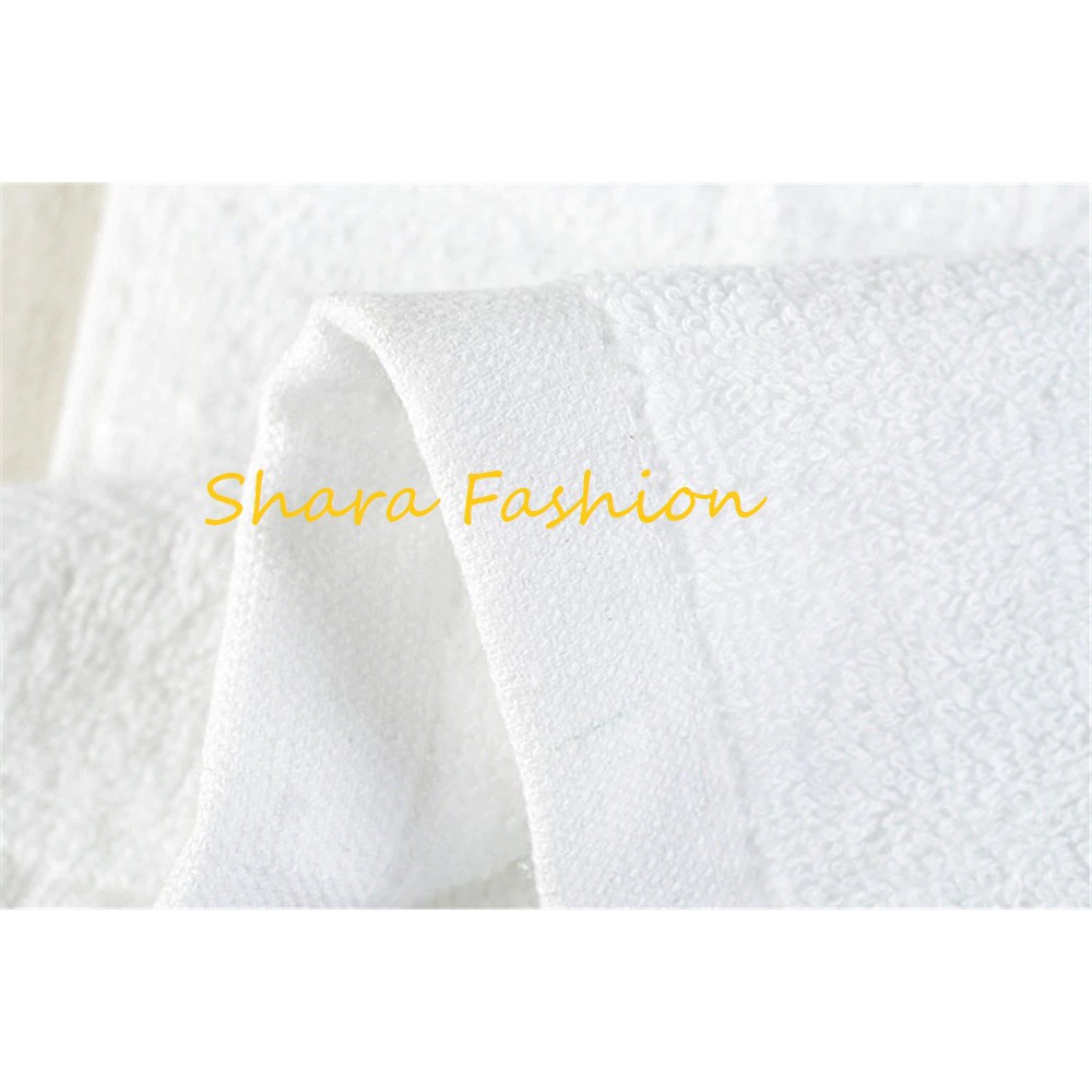 Face Towel / Oshibori / Handuk Mandi Muka / Wajah Hotel Full 100% Premium Cotton