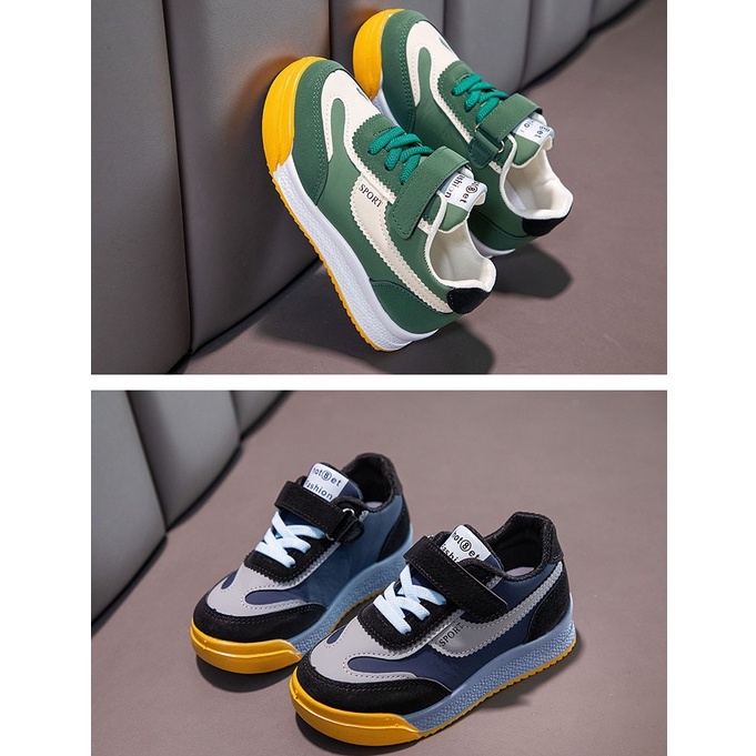 Sepatu Sneakers Anak Import Terbaru  033 - HUGO AIR Kids Shoes / Sepatu Anak Laki - laki &amp; Perempuan Kasual