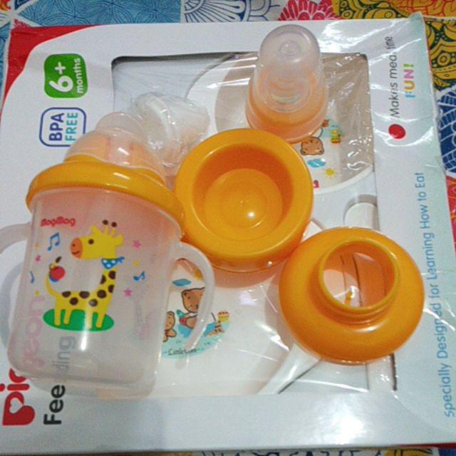 Pigeon Feeding Gift Set Mini Paket Kado Perlengkapan