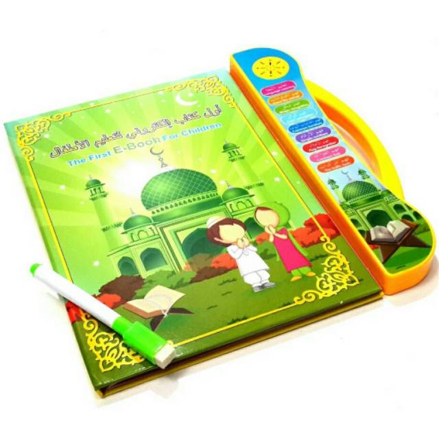DICEK 1 PER 1 - Ebook Muslim Islam 4 Bahasa Indonesia, Inggris, Arab, Mandarin LED Lampu Gajah Jumbo-6