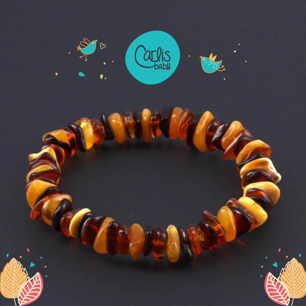 CCE78 Gelang Baltic Amber Dewasa By CARLIS BABY