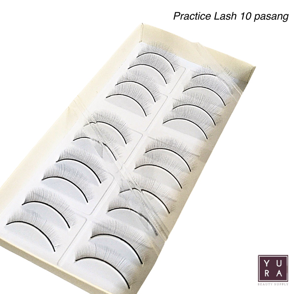 Practice Lash 5 pasang dan 10 pasang BULUMATA LATIHAN EYELASH EXTENSION