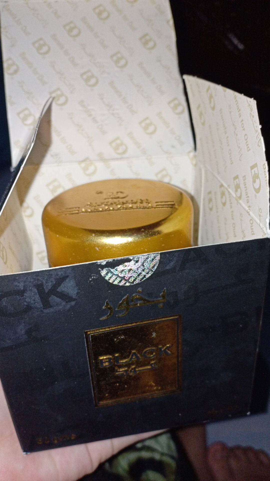 Bukhur / Dupa Arab Black Oud Original Banafa For Oud