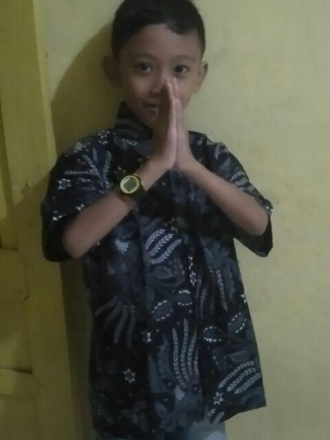 Kemeja Batik Anak Cowok Terbaru