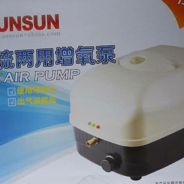 Sunsun YT-838 Air Pump AC DC Hi Blow Aerator Aerasi