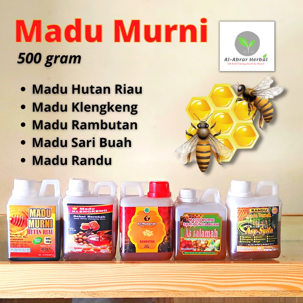 

Madu Murni|Madu Murni Asli 100%|Madu Hutan Riau|Madu Kelengkeng|Madu Rambutan|Madu Sari Buah|Madu Ra