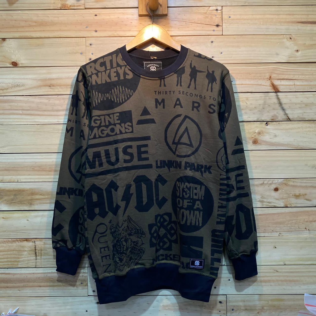 Sweater Crewneck Motif Original Bandung [COD]