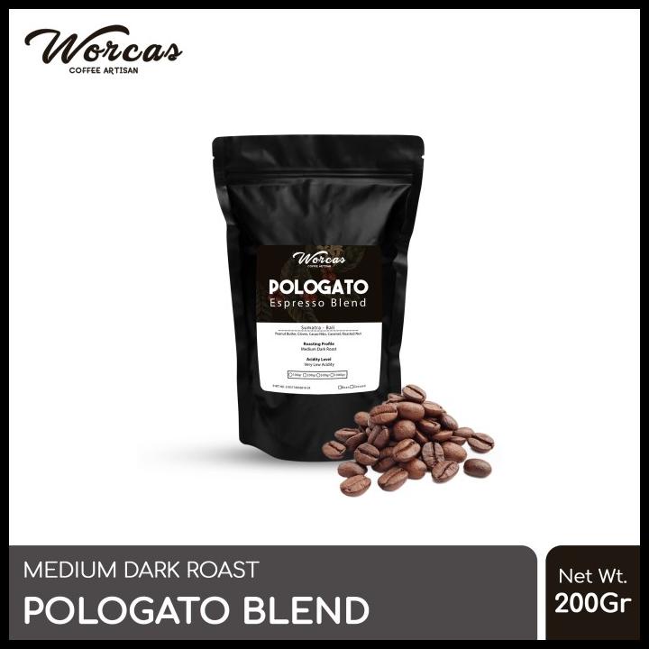 

Worcas Kopi Pologato Espresso Blend 200 Gram