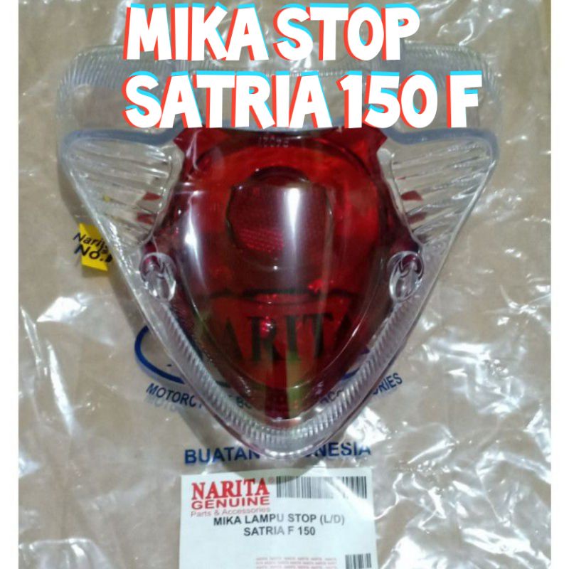 Narita - Mika kaca lampu Stop Belakang Satria FU Lama 2005- 2013 Barong