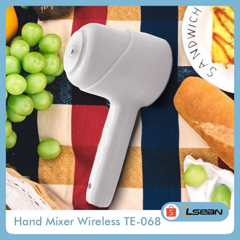 HAND MIXER WIRELESS |BLENDER TANGAN PENGOCOK TELUR ELEKTRIK ORI VIPOO