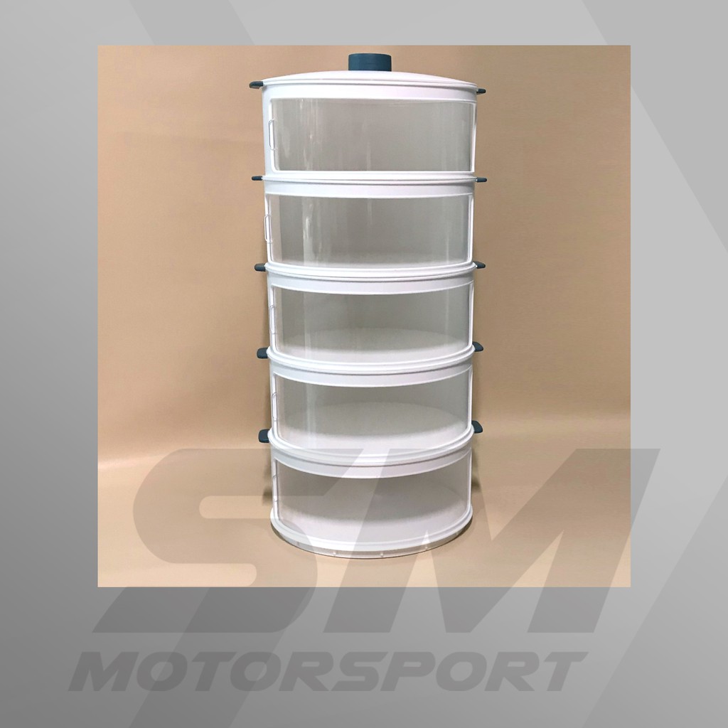 Stackable Food Cover Susun / Rak Dapur Serbaguna 5 Susun
