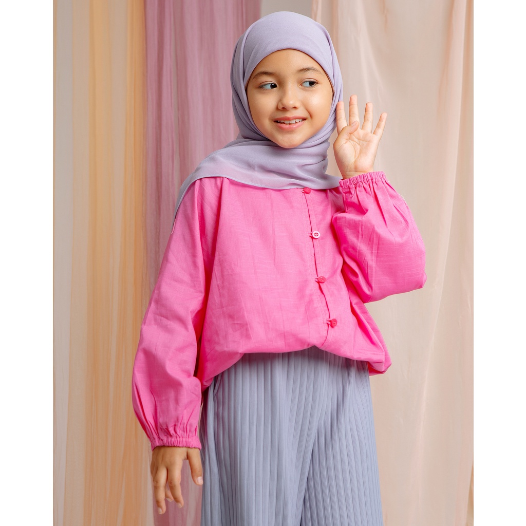 Cottoncut Becca Shirt Kids Kemeja Anak Perempuan