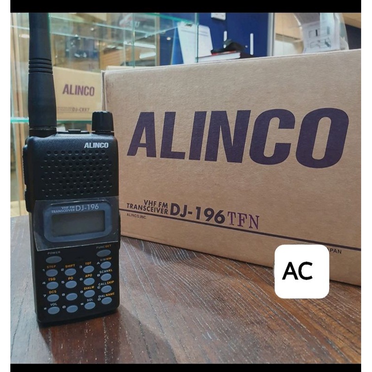 HT ALINCO DJ-196 VHF GARANSI ALINCO DJ 196 DJ196 196