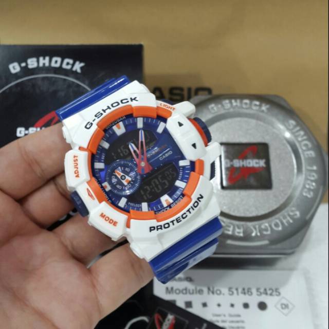 JAM TANGAN PRIA DIGITAL G-SHOCK GA-400 RUBBER ORI INCLUDE BOX