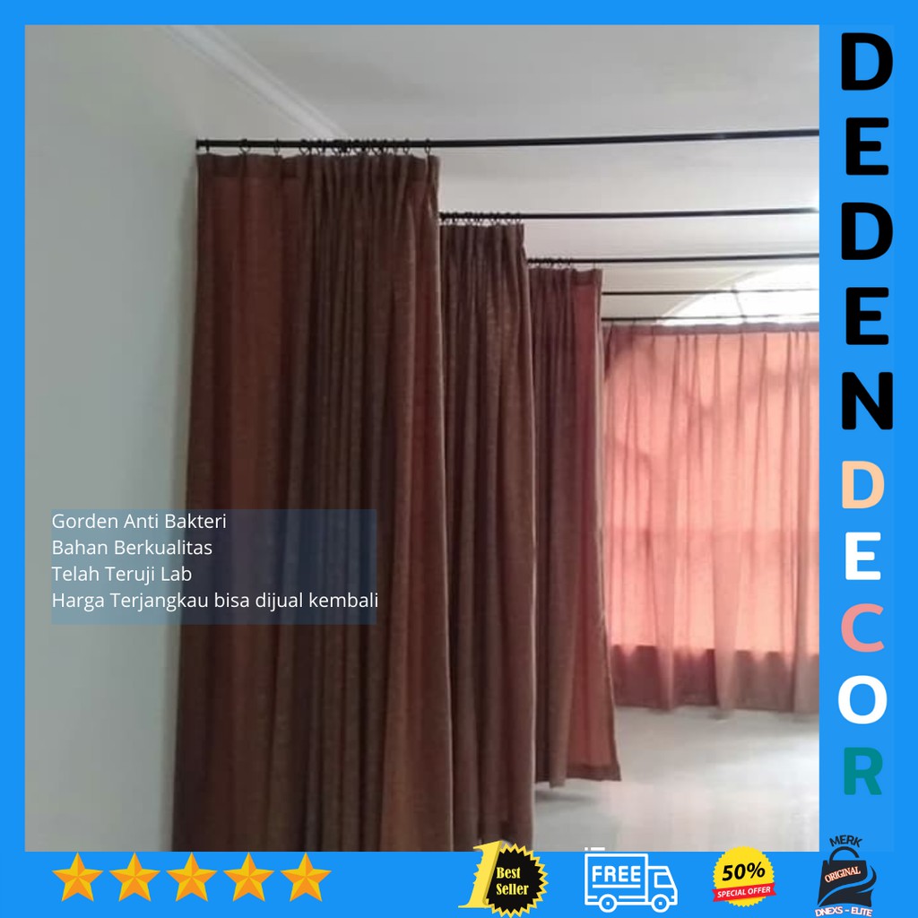 Gorden Tirai Rumah sakit Anti darah | Anti Bakteri | dnexselite