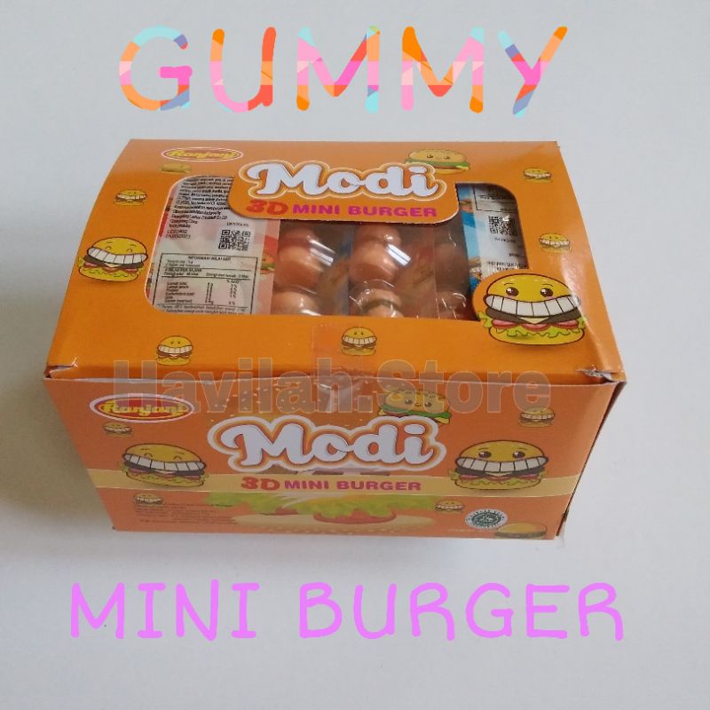 

MODI MINI BURGER GUMMY