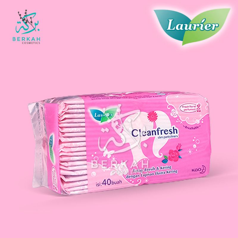 Laurier Slim Pantyliners Clean Fresh isi 40pcs