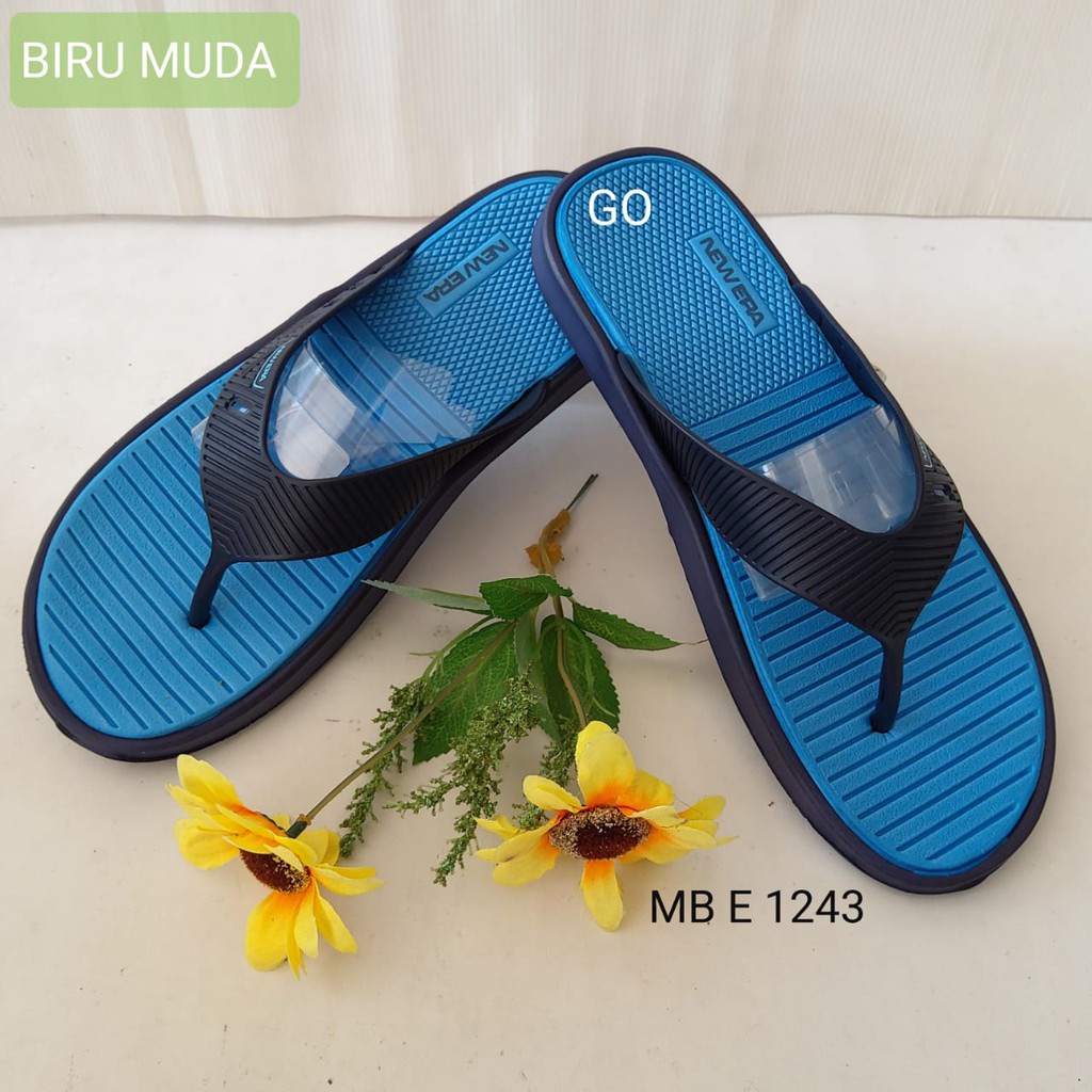 sogo NEW ERA MB-E 1243B SANDAL JAPIT Pria Sendal Karet Pria 40/44