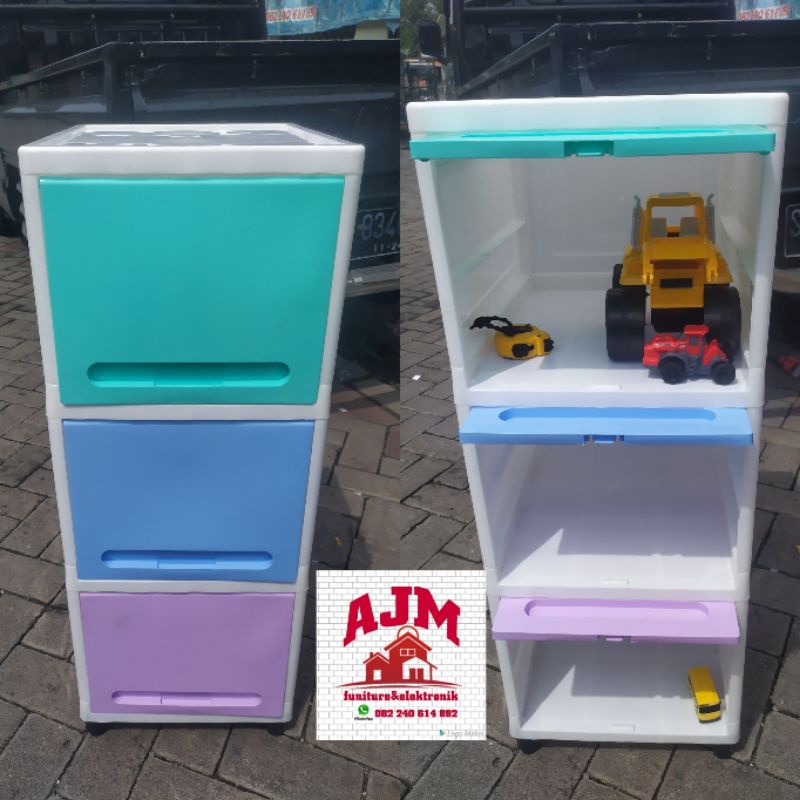 Lemri cabinet club flip susun 3