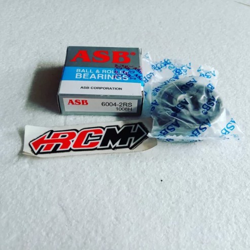 HARGA PERBJI BEARING LAKER LAHER ASB 2 TUTUP 2RS TUTUP KARET KODE 6004