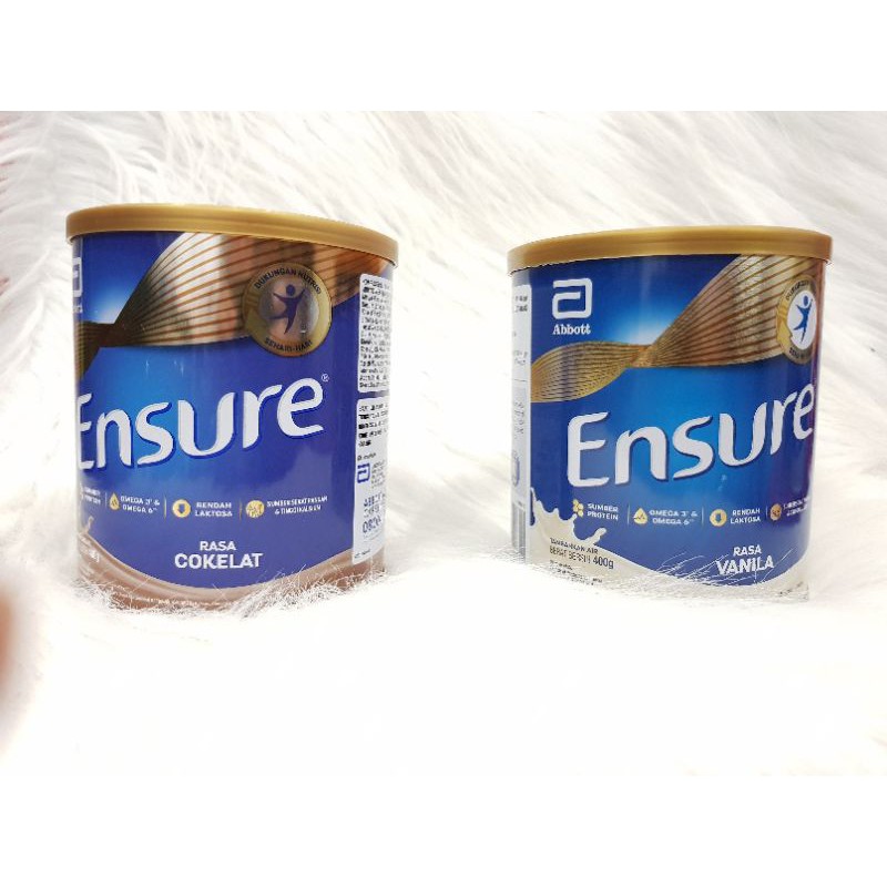 ENSURE GOLD VANILA 380GR DAN COKLAT 400GR