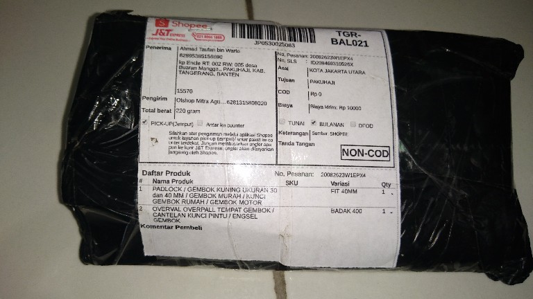 Padlock / Gembok Kuning Ukuran 30 Dan 40 Mm / Gembok Murah / Kunci Gembok Rumah / Gembok Motor