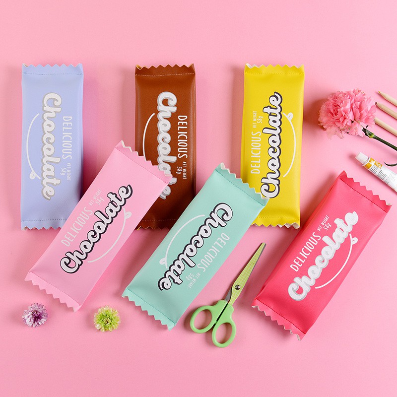 

Delicious Chocolate Flat Pencil Case (Tempat Pensil)