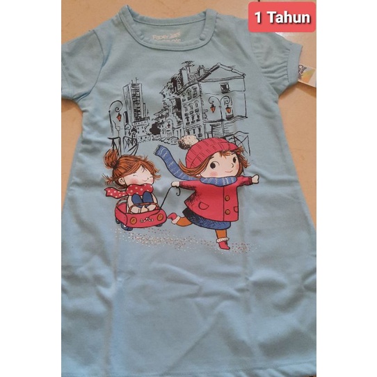 kaos Tunik papercrane's lengan pendek