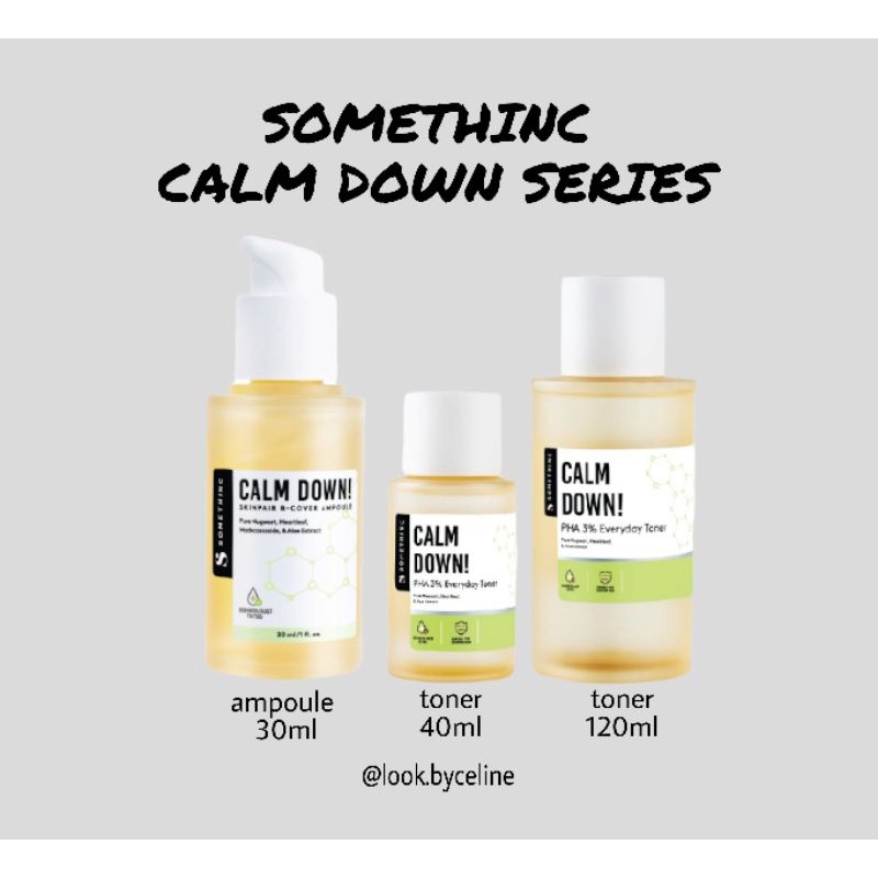 SOMETHINC CALM DOWN TONER / SOMETHINC CALM DOWN AMPOULE