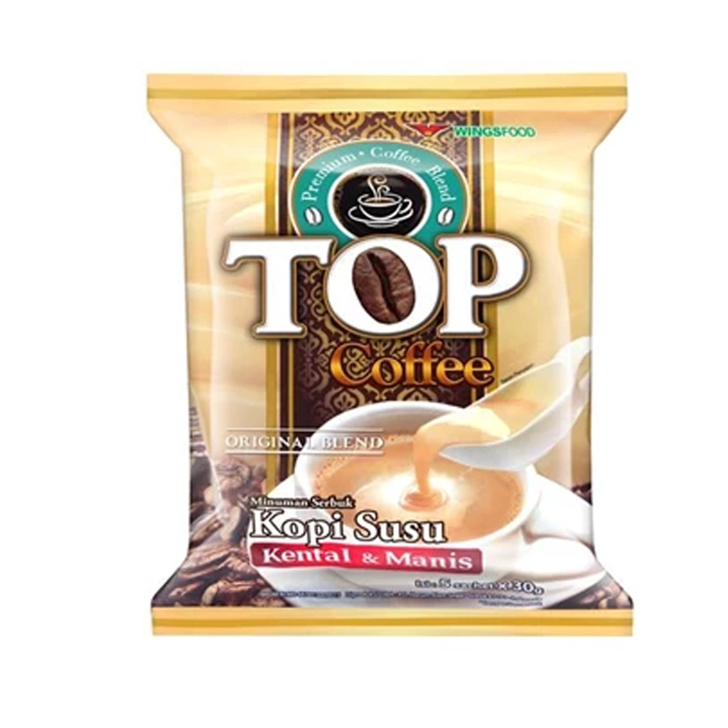 

Top Kopi Bag isi 5 sachet SKM/Kopi Kemasan/Kopi Instan/Kopi Susu