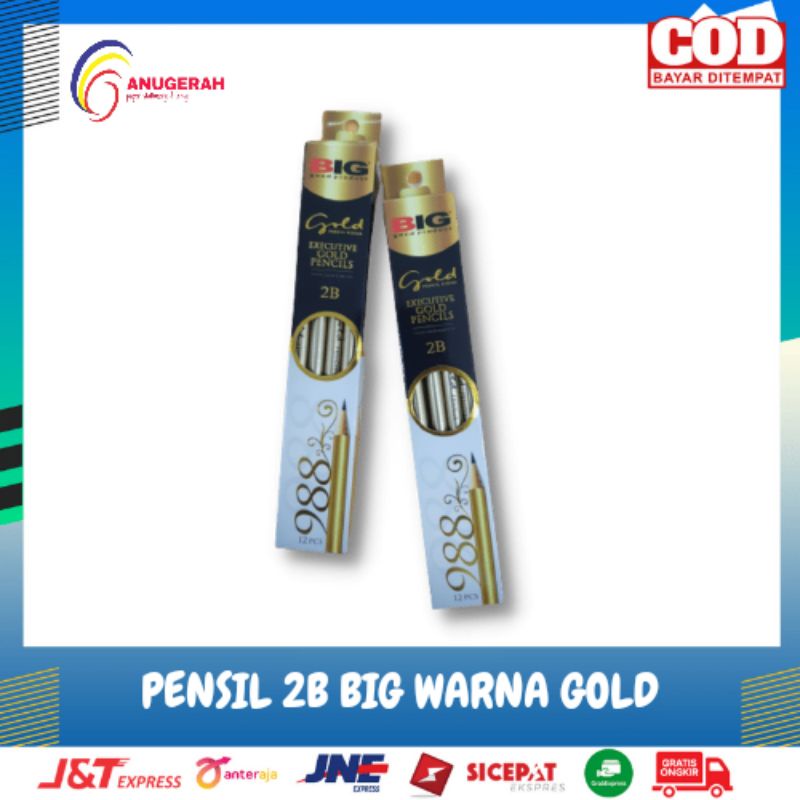 

PENSIL 2B BIG - GOLD 988 (LSN)