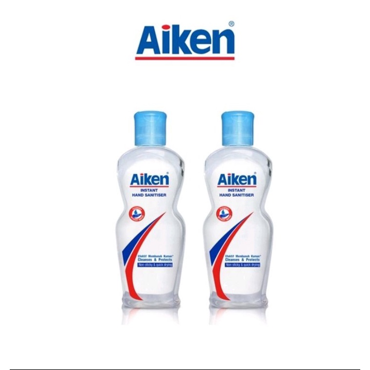 Hand Sanitizer Aiken Instan 200 Ml Twinpack