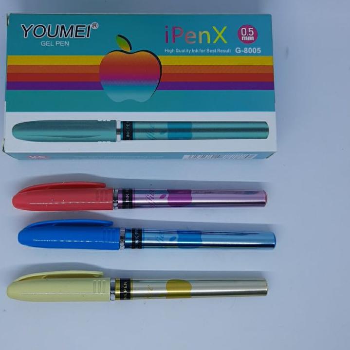 

Best! BALLPOINT Pulpen GEL YOUMEI IPENX 12PCS GROSIR ✔