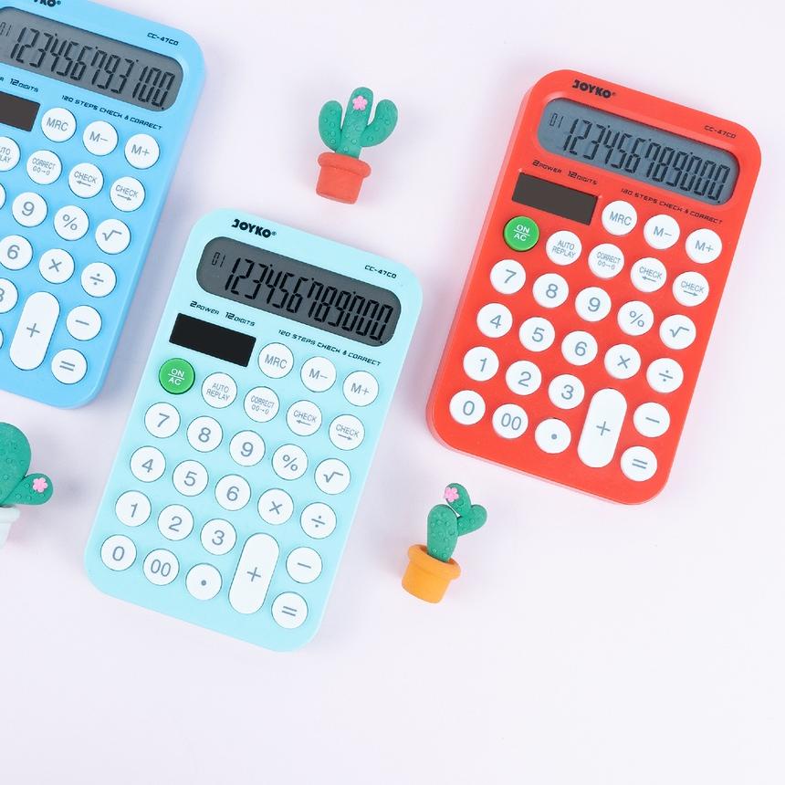 

READY ✅Calculator Kalkulator Joyko CC-47CO 12 Digits Check Correct|RA4