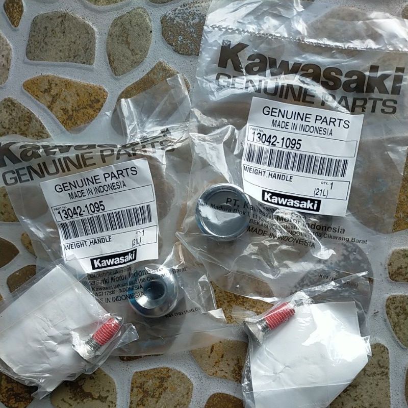 sepasang jalu stang balancer stir kiri-kanan 2pcs kaze R ninja old KGP 13042-1095