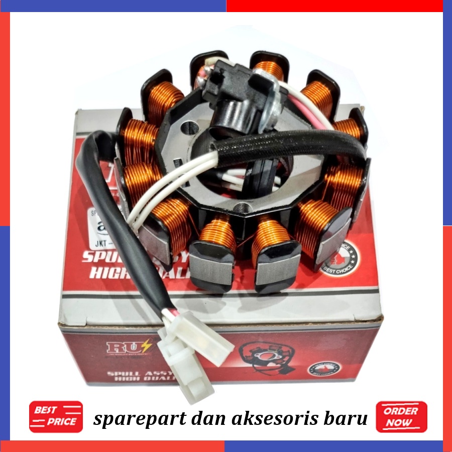 SPUL JUPITER Z NEW SPAREPART KELISTRIKAN MOTOR RUI