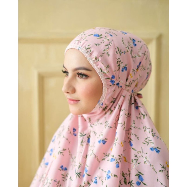 MUKENA DEWASA RAYON ORI ZLATRA ROSE PINK