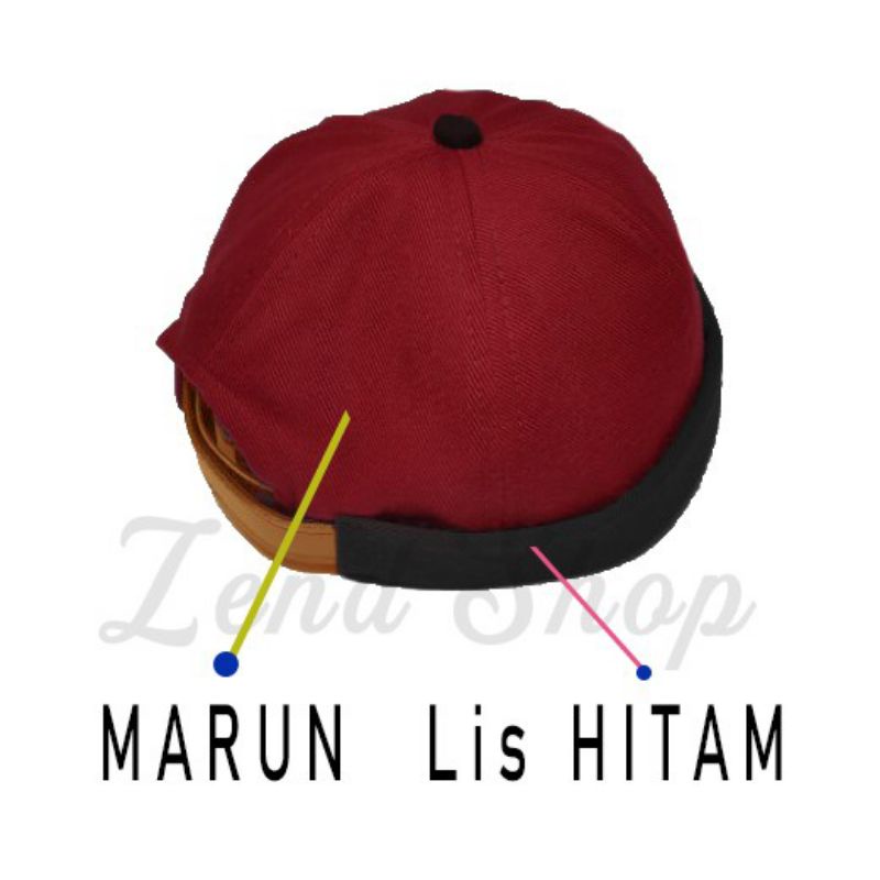 Topi Peci Miki Hat UAS Pria Dewasa Hijrah Termurah