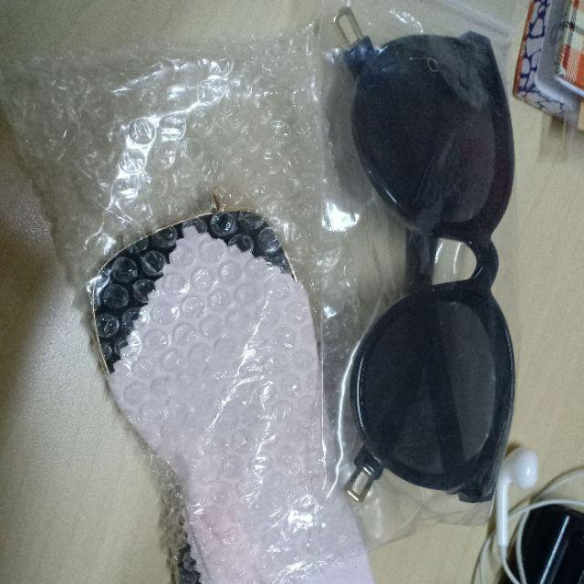 [bayar Di Tempat]square Glasses Frame Women Retro Brand Designer Sunglasses For Female New Summer