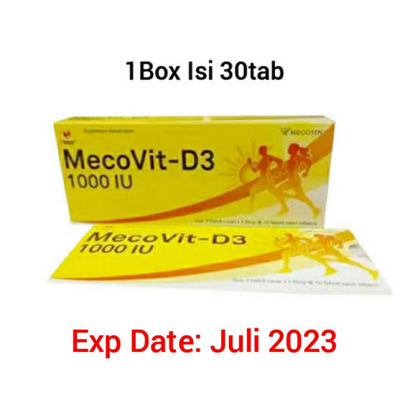 Mecovit d3 1000iu 30 Tablet