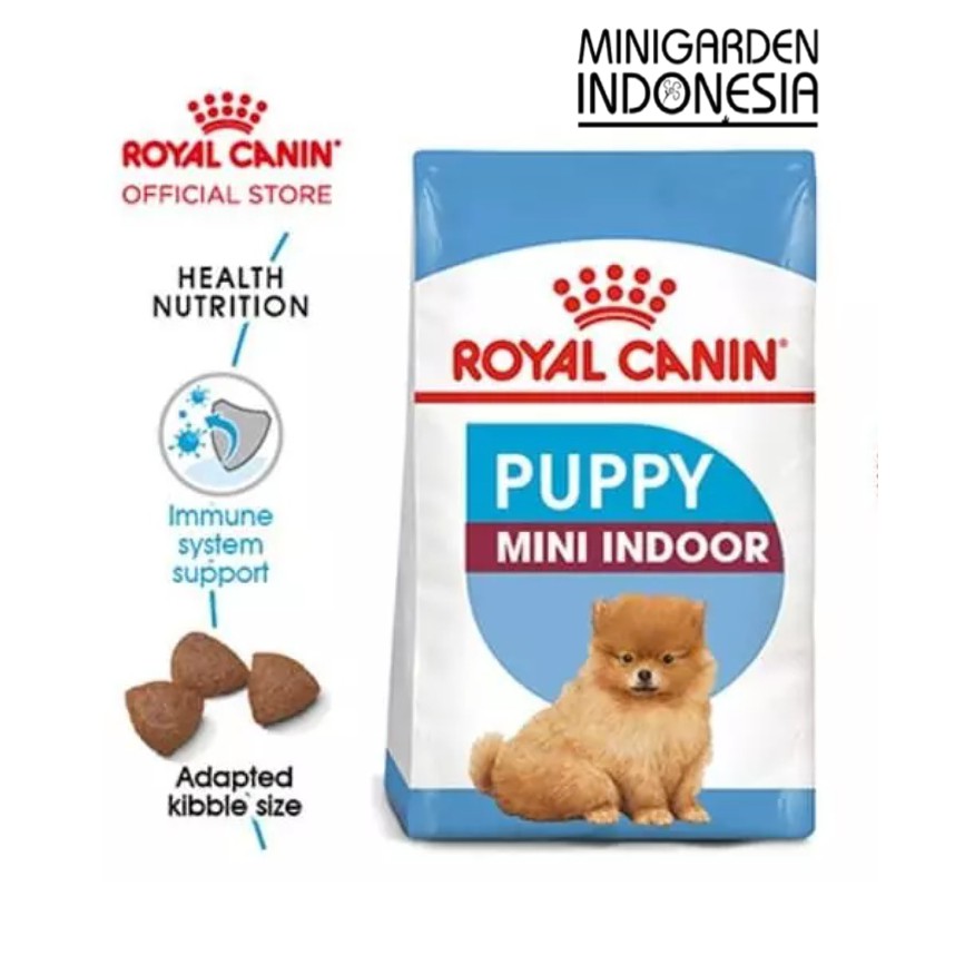 Royal Canin Mini Indoor 1,5 kg Puppy Makanan Anak Anjing 1.5kg dogfood nutrisi anjing kucing