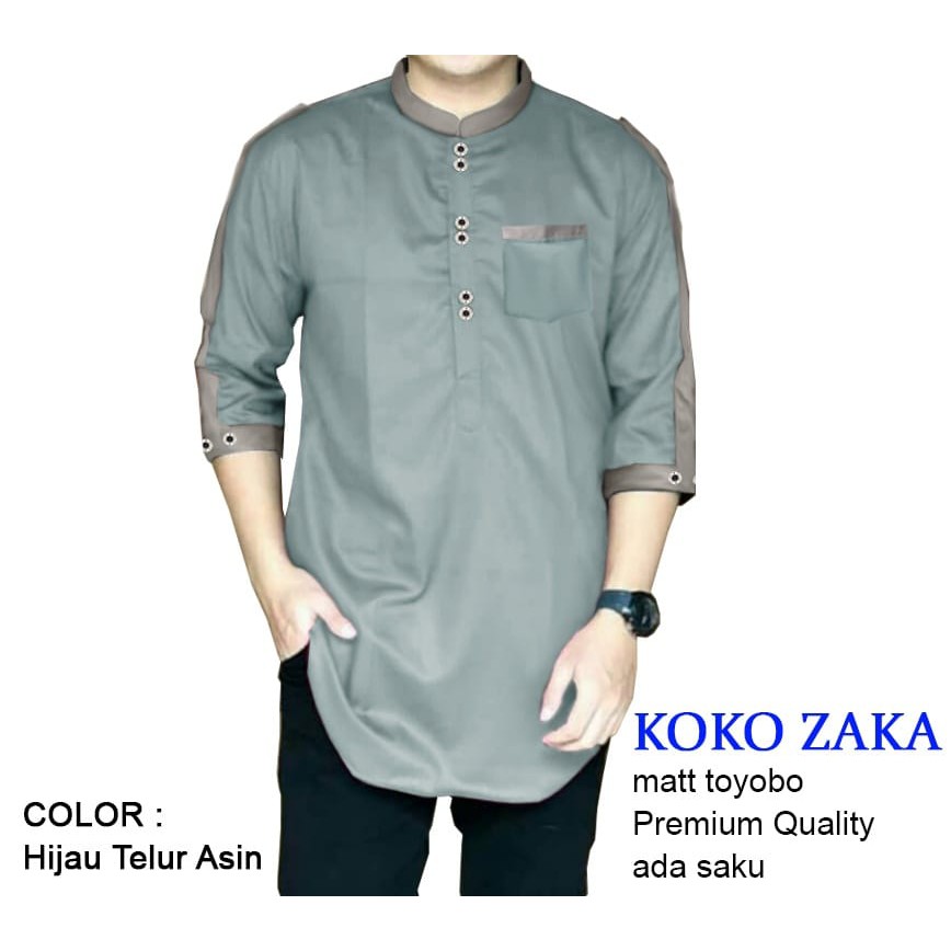 CTN Baju muslim Koko ZAKA Best Seller