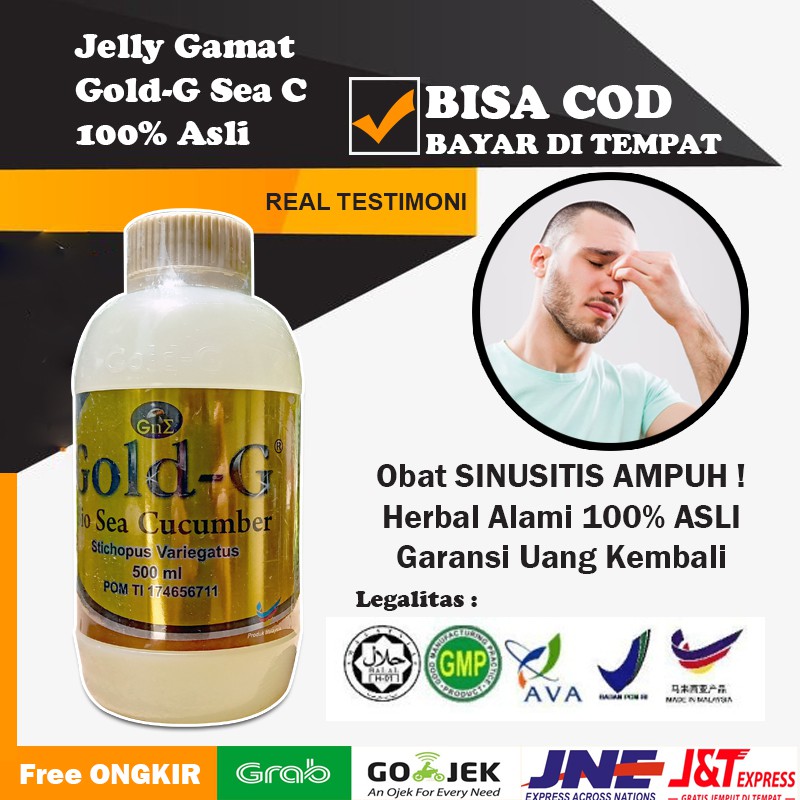 Obat Sinusitis - Obat Sinus - HERBAL BPOM HALAL ORIGINAL