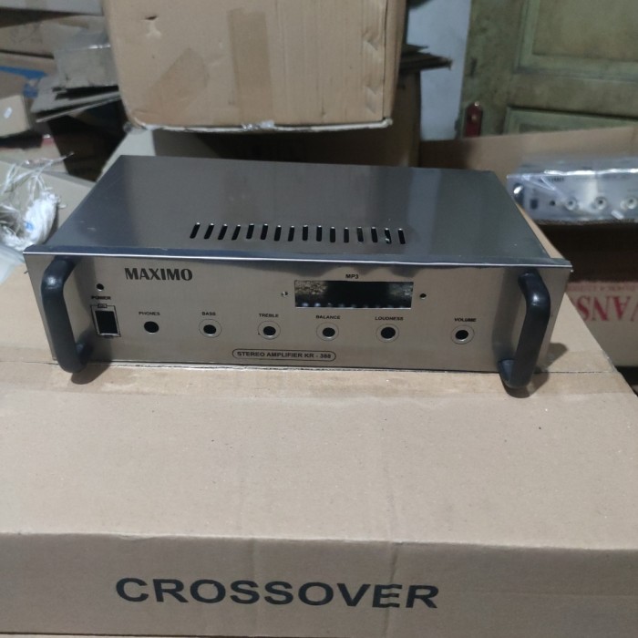 Box power amplifier + usb merk maximo KR388 / Box maximo KR 388