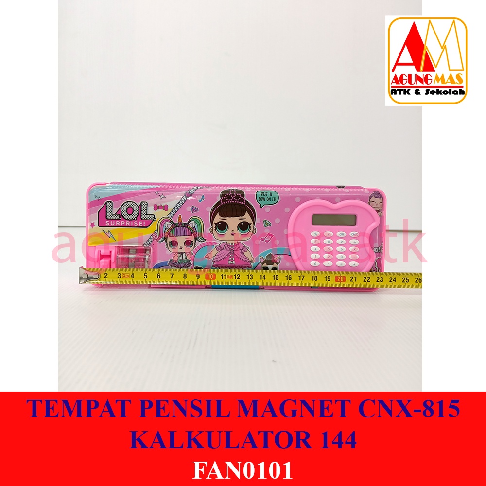 

TEMPAT PENSIL MAGNET CNX-815 KALKULATOR 144