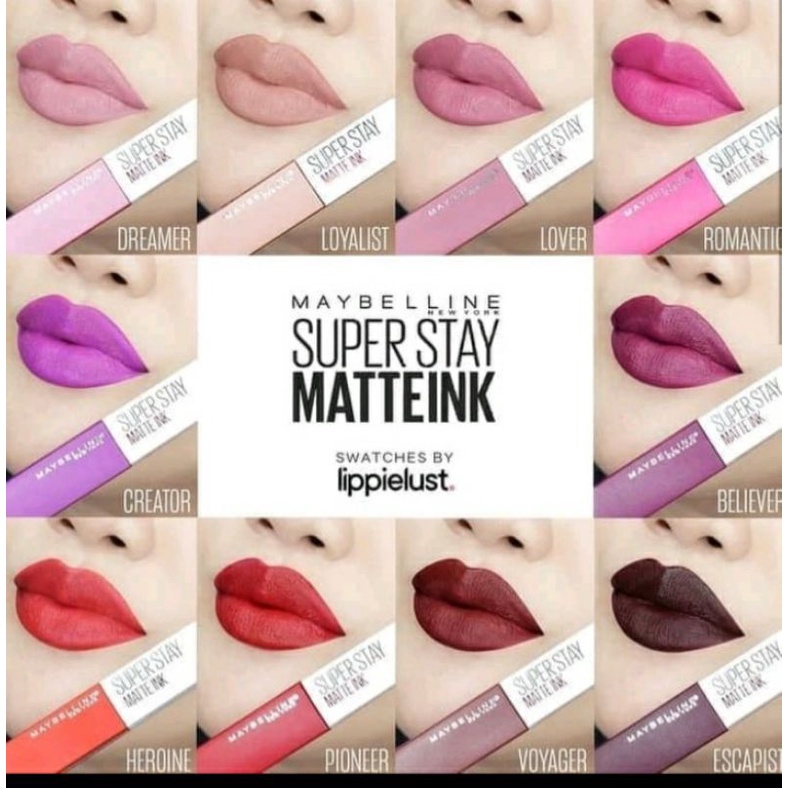 lipstik maybelline superstay ink ori