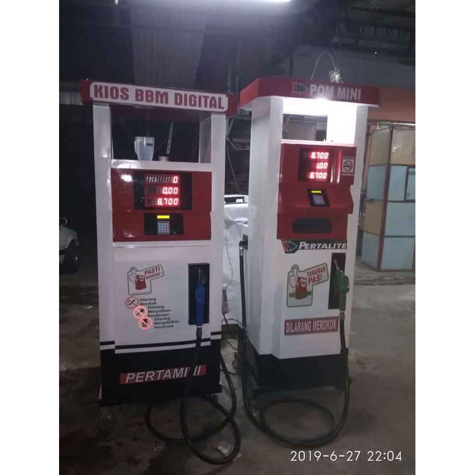 Alat Mesin Pom Bensin Mini Digital Murah Garansi 1 Tahun Full Service