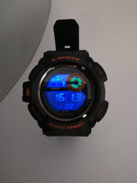 VISICA Jam tangan digital Sporty water Resist 6231