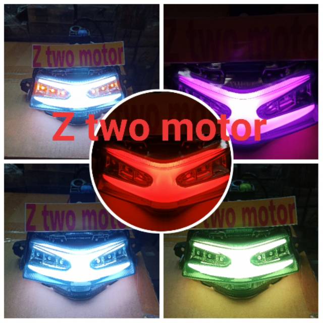 stoplamp variasi aerox 155 lampu stop 3in1 aerox 155 lampu stop variasi aerox 155