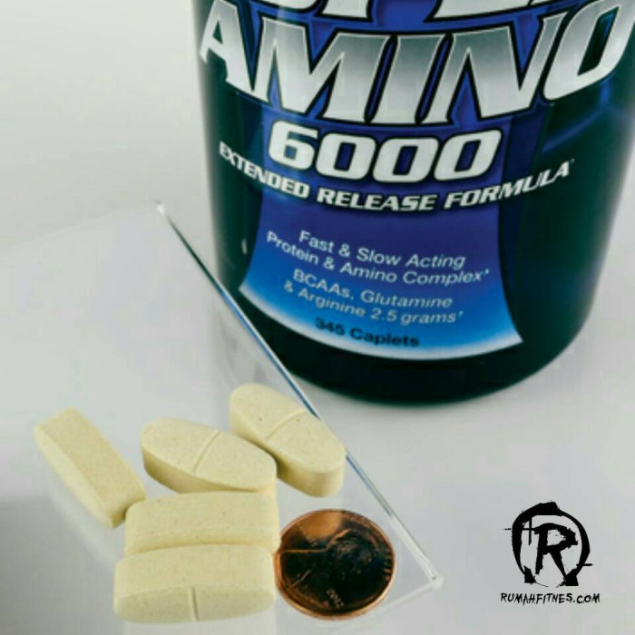 ORIGINAL AMINO ECERAN SUPER AMINO 6000 - 1 TABLET